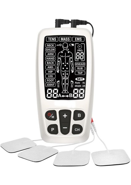 Bataryalı Ems Tens Cihazı 60 Programlı