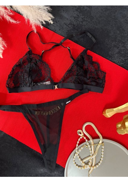 Zincir Detaylı Bralet Takım