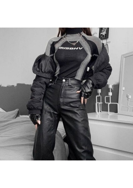 Vintage Black Mısbhv Çıtçıtlı Body
