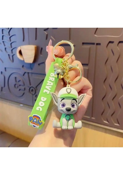 Paw Patrol Rocky Anahtarlık ve Çanta Aksesuarı
