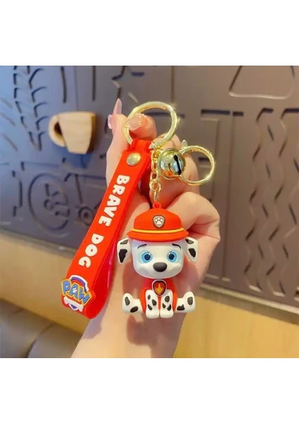 Piraye Gift Paw Patrol Marshall Anahtarlık ve Çanta Aksesuarı