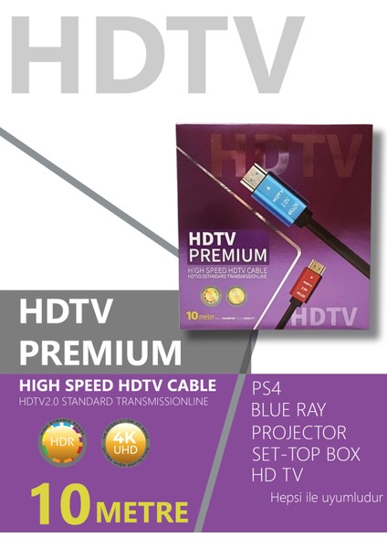 4K 10M HDMI Kablo