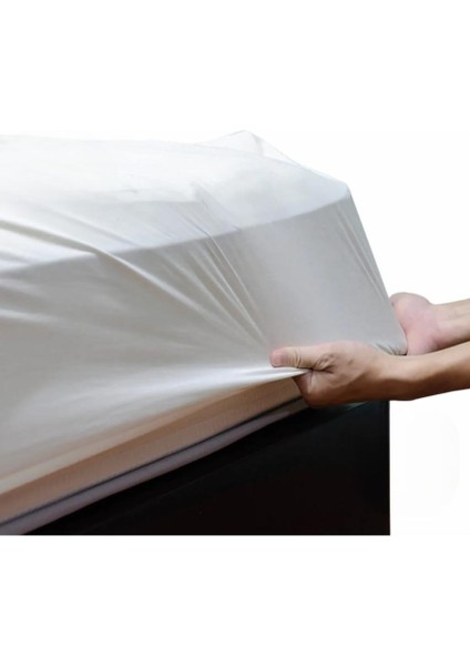 Fitted Yatak Koruyucu Alez Sıvı Geçirmez Pamuklu 30 cm Yükseklikle Rahat Uyku İçin