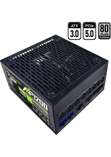 AXP-1200 14CM 80+ Platinum Atx 3.0 Pcı-E 5.0 1200W Power Supply