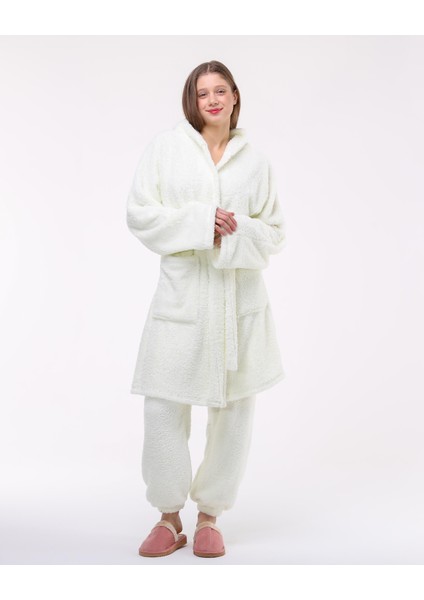 Wellsoft Kumaş Sabahlık&pijama Takımı