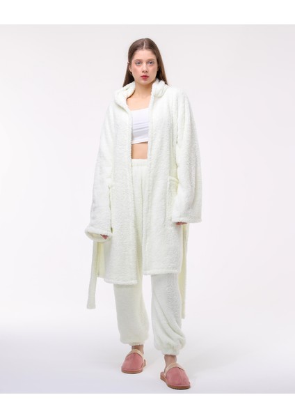 Wellsoft Kumaş Sabahlık&pijama Takımı