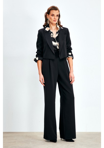 Bel Detaylı Pantolon - Siyah fırsatları