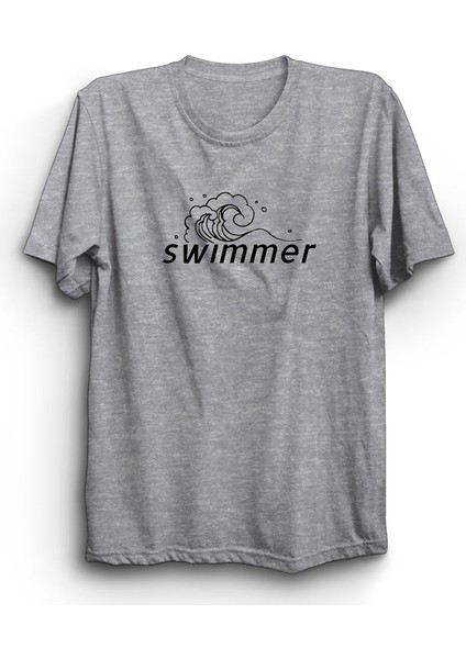 Swimmer, Yüzücü, Yüzme, Dalga, Deniz, Swimming, Swim Tişört