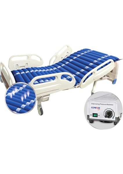 Comfort Plus Dm 45 Boru Tipi, Ventilasyonlu, Şişme, Havalı Yatak Sistemi