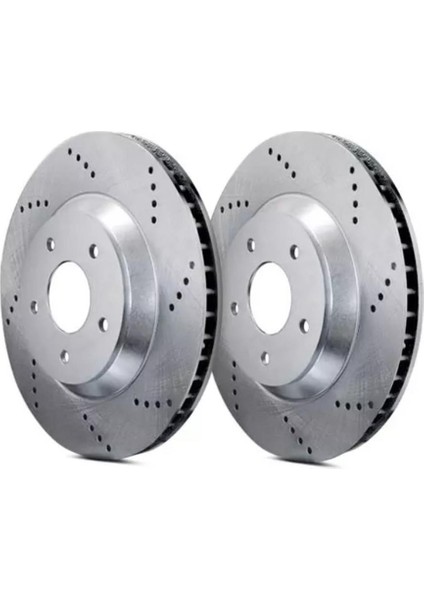 D Series Premium Oe Replacement (Drilled) (Paır) (Front)