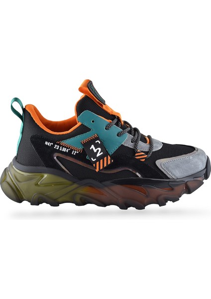Tam Ortopedik Taban Günlük Erkek Spor Ayakkabı Geniş Taban ULTRA Comfort 23Y636