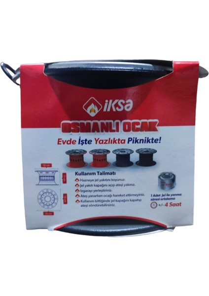 Osmanlı Ocağı Yakıtlı Lüks Iksa 206 Kl:12