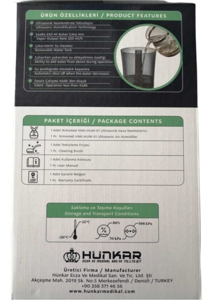 Ultrasonik Hava Nemlendirici Su Buhar Makinesi fırsatları