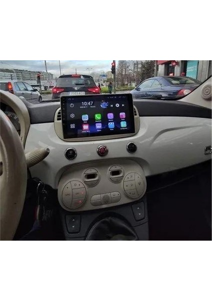 Fıat 500L (2008-2012 yıl)2GB Ram 32GB Rom Hafıza Multimedya Android sürüm 13 Kablosuz Carplay Navigasyon 9 inç Ekran