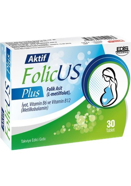 Aktif Folicus Plus 30 Tablet