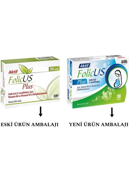 Aktif Folicus Plus 30 Tablet fiyatları