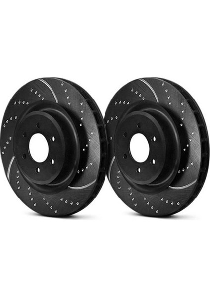 3gd Series Dimpled And Slotted Sport Discs (Rear)