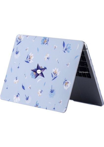 Macbook Air M1 Kılıf 13 inç A1932 A2179 A2337 ile Uyumlu Flower04