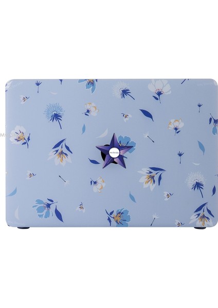 Macbook Air M1 Kılıf 13 inç A1932 A2179 A2337 ile Uyumlu Flower04