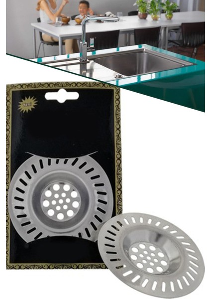 Paslanmaz Çelik Lavabo Süzgeci Seyyar Evye Süzgeci Büyük Boy 1410 fiyatları