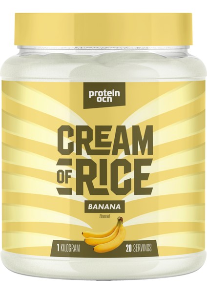 Cream Of Rice - Muz - 1kg -  20 Servis