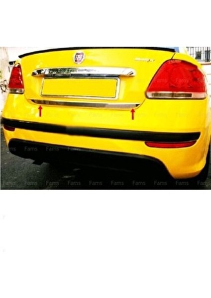 Fiat Linea Krom Bagaj Alt Çıtası 2012 Üzeri P. Çelik