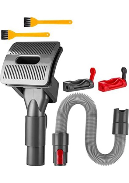 Damat Köpek Fırçası Dyson Elektrikli Süpürge Adaptörü Için Dyson V15 V12 V11 V10 V8 V7, Köpek Pet Saç Fırçası Eki (Yurt Dışından)