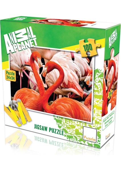 Sepeti Puzzle  Flamingo  100 Parça 24X34CM