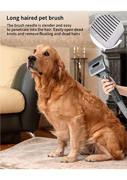 Damat Köpek Fırçası Dyson Elektrikli Süpürge Adaptörü Için Dyson V15 V12 V11 V10 V8 V7, Köpek Pet Saç Fırçası Eki (Yurt Dışından) indirimleri
