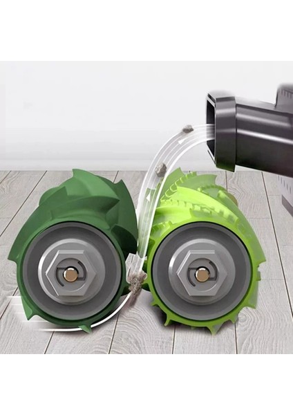 Irobot Roomba Için Yedek Parçalar Eıj Serisi E5 E6 I7 I6 I1 I2 I3 I3+ I4 I8 J7 Kauçuk Yan Fırça Filtresi (Yurt Dışından)