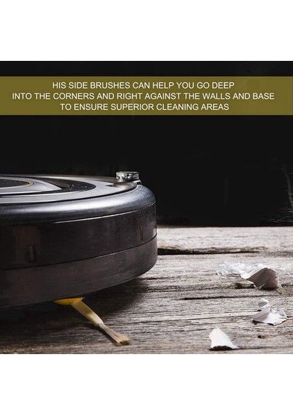 18 Adet Irobot Roomba Parça Kiti Serisi 800 860 865 866 870 871 880 885 886 890 900 960 966 980 Yan Fırça (Yurt Dışından)