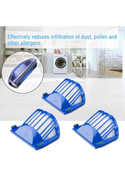 Irobot Roomba 600 Serisi 620 630 650 660 670 690 Robotik Elektrikli Süpürge Aksesuarları Için Uygun Yedek Filtreler Kiti (Yurt Dışından) fırsatları