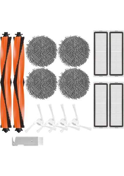Ana Yan Fırça Filtresi ve Paspas Pedi Mijia Pro Xiaomi STYTJ06ZHM Robotik Elektrikli Süpürge Için Yedek Aksesuarlar (Yurt Dışından) modelleri