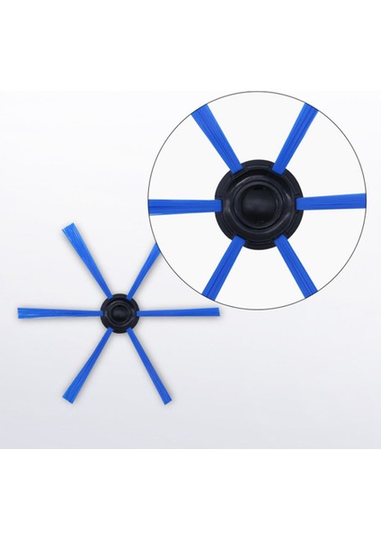 Philips FC8013 FC8774 FC8772 FC8776 Için 4 Adet Yedek Parçalar Elektrikli Süpürge Aksesuarları Yan Fırçalar Filtre Ekranları (Yurt Dışından)