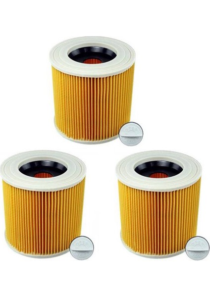 Karcher Elektrikli Süpürge Için 3 Adet Kartuş Filtre Wd3 Premium Wd2 Wd3 Wd1 Mv3 Mv2 Wd 3 P Ince Toza Karşı Uzatma Kiti (Yurt Dışından)