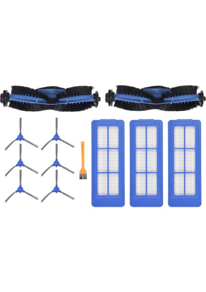 Eufy Robovac 11S Max,robovac 30C Max, Robovac G10, Robovac G30, EDGE-13PCS Yedek Parçalar Fırça Filtresi Için Set (Yurt Dışından)