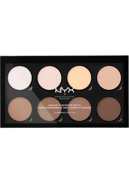 NYX Professional Makeup HIGHLIGHT & CONTOUR PRO PALETTE