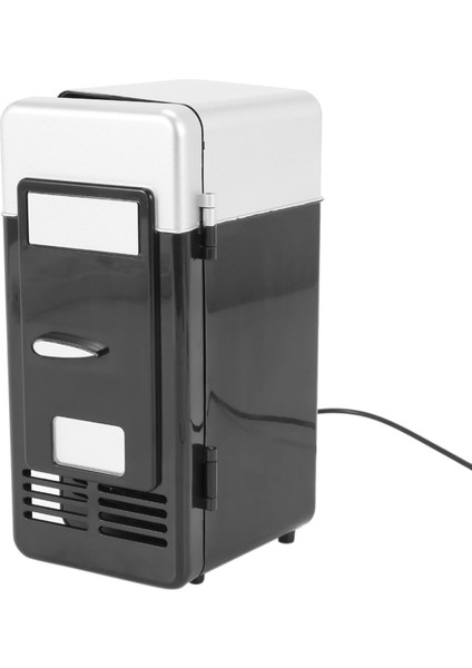USB Mini Buzdolabı Soğuk Damla Nakliye Dondurucu USB Mini Buzdolabı Araba Siyah Için Küçük Taşınabilir Soda Mini Buzdolabı (Yurt Dışından)