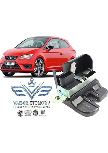 Leon 2013-2016 Arka Bagaj Kapak Kiliti Kilidi Motoru 5F4827505C Uyumlu