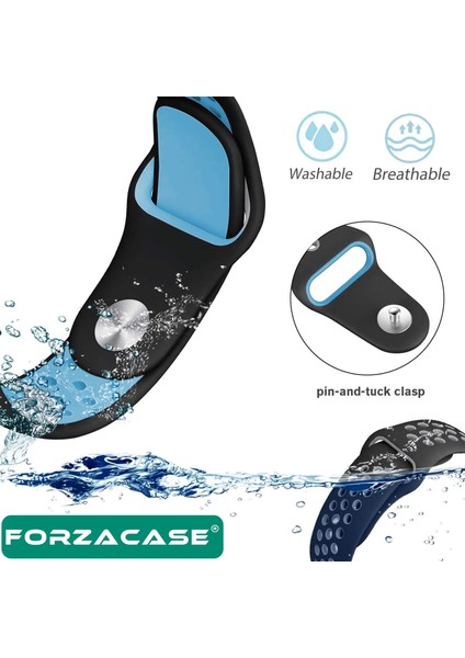 Samsung Galaxy Watch Gear S4 46MM Uyumlu Delikli Silikon Kordon Kayış - FC137 fırsatları