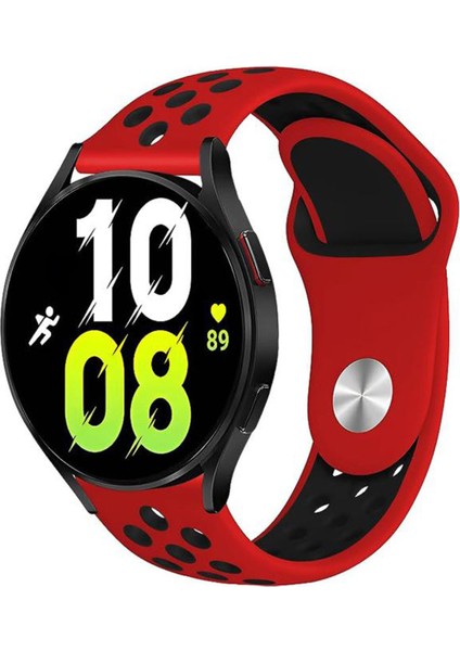 Samsung Galaxy Watch Gear S4 46MM Uyumlu Delikli Silikon Kordon Kayış - FC137