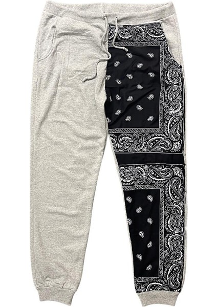 Premium Patchwork Unisex Eşofman Altı