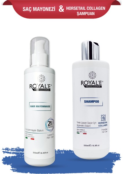 Saç Mayonezi ve Horsetail Collagen Şampuan Set