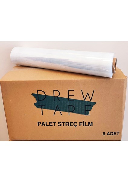 50CMX211MT(NET) 6'lı Streç Film 17MIC. (2 KG x 6 Rulo)