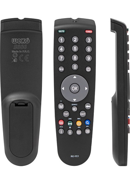 Weko Arçelik Beko LCD Tv Kumandası Rc-Yc1 Uzaktan Kumanda