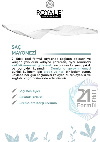 Saç Mayonezi ve Argan Keratin Şampuan Set