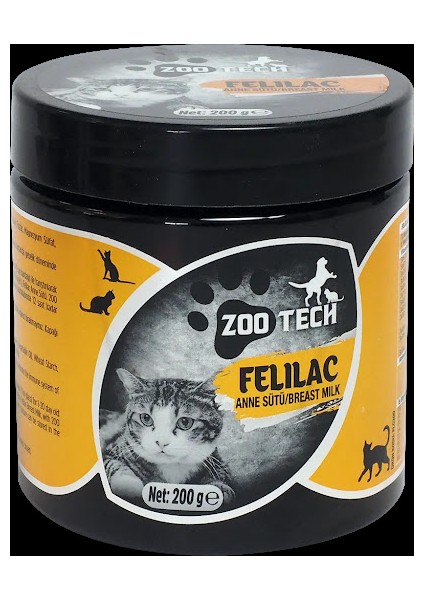 Zootech Felılac Anne Sütü 200 gr