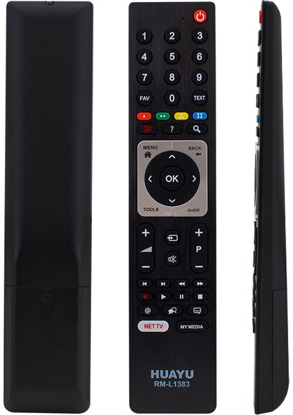 Huayu Kl RM-L1383 Arçelik Beko Grundig Universal 3D My Media Tuşlu LCD LED Tv Kumandası Uzaktan Kumanda fiyatları