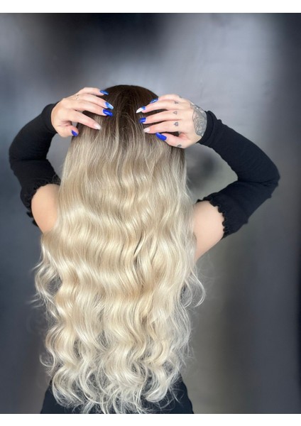 Tül Peruk Özel Seri Gerçek Saç modelleri