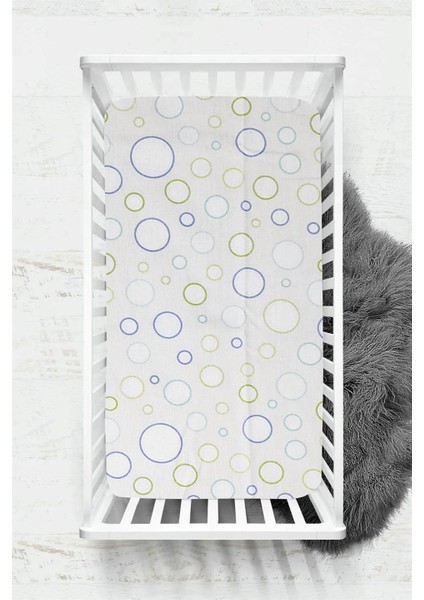 Ranforce Kumaş Düz %100 Pamuklu Ipeksi Bebek Çarşafı